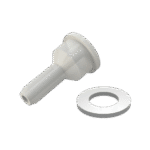 Kit bico fino para lavar linha c/ anel de vedação